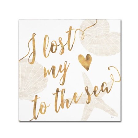 Trademark Fine Art Veronique Charron 'To the Sea I' Canvas Art, 18x18 WAP00729-C1818GG